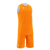 Macron X500 reversible basketbalset oranje