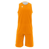 Macron X500 reversible basketbalset oranje