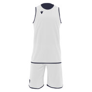 Macron X500 reversible basketbalset navy