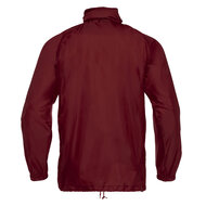 Macron Atlantic windbreaker bordeaux rood