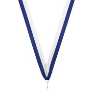 Neklint medaille blauw wit