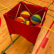 Ballenwagen basketbal