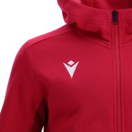 Macron Trumpet hoodie rood