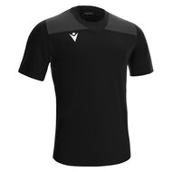 Macron Peridot rugbyshirt zwart