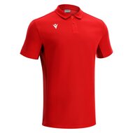 Macron Clarinet piquet polo rood