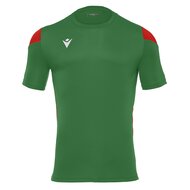 Macron Polis sportshirt groen rood