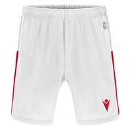 Macron Skara short wit rood