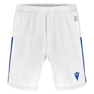 Macron Skara short wit blauw