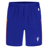 Macron Skara short electric blauw oranje