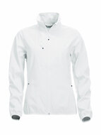 Clique Softshell Jas wit