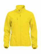 Clique Softshell Jas geel