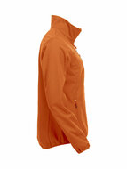 Clique Softshell Jas oranje