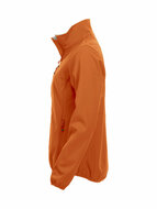 Clique Softshell Jas oranje