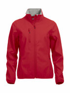 Clique Softshell Jas rood