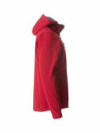 Clique Hoody Softshell Jas rood