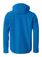 Clique Hoody Softshell Jas blauw