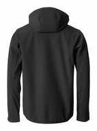 Clique Hoody Softshell Jas zwart