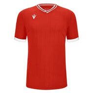 Macron Halley shirt rood