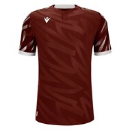 Macron Themis shirt bordeaux rood