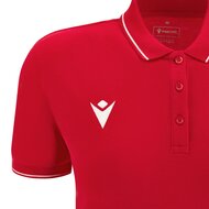 Macron Waltz polo rood