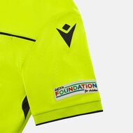 Macron UEFA shirt scheidsrechter geel