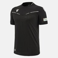 Macron UEFA shirt scheidsrechter zwart