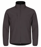 Clique Softshell Jas grijs