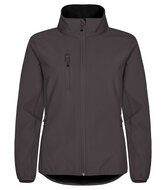 Clique Softshell Jas grijs