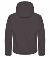 Clique Hoody Softshell Jas grijs