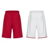 Macron X500 reversible basketbalshort rood