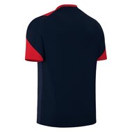 Macron Golem shirt navy/rood