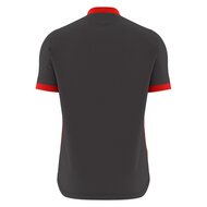 Macron Wyvern shirt - antraciet/neon rood