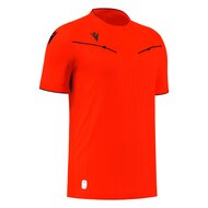 Macron Ponnet scheidsrechtersshirt rood