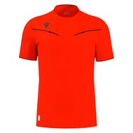 Macron Ponnet scheidsrechtersshirt rood