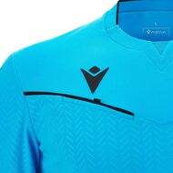 Macron Ponnet scheidsrechtersshirt blauw