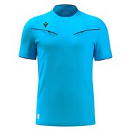 Macron Ponnet scheidsrechtersshirt blauw