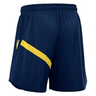 Macron Shen short navy geel