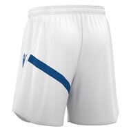 Macron Shen short wit blauw