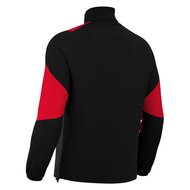 Macron Cuzco 1/4 Zip Top zwart rood