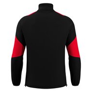 Macron Cuzco 1/4 Zip Top zwart rood