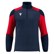 Macron Cuzco 1/4 Zip Top navy rood