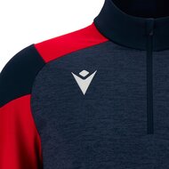 Macron Cuzco 1/4 Zip Top navy rood