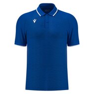 Macron Aulos polo blauw