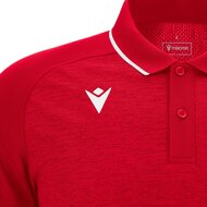 Macron Aulos polo rood