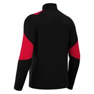 Macron Izel 1/4 Zip Top zwart rood