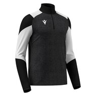 Macron Izel 1/4 Zip Top zwart wit