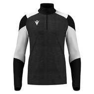 Macron Izel 1/4 Zip Top zwart wit