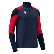 Macron Izel 1/4 Zip Top navy rood