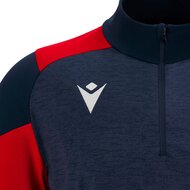 Macron Izel 1/4 Zip Top navy rood