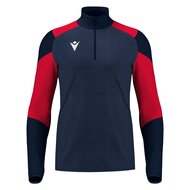 Macron Izel 1/4 Zip Top navy rood